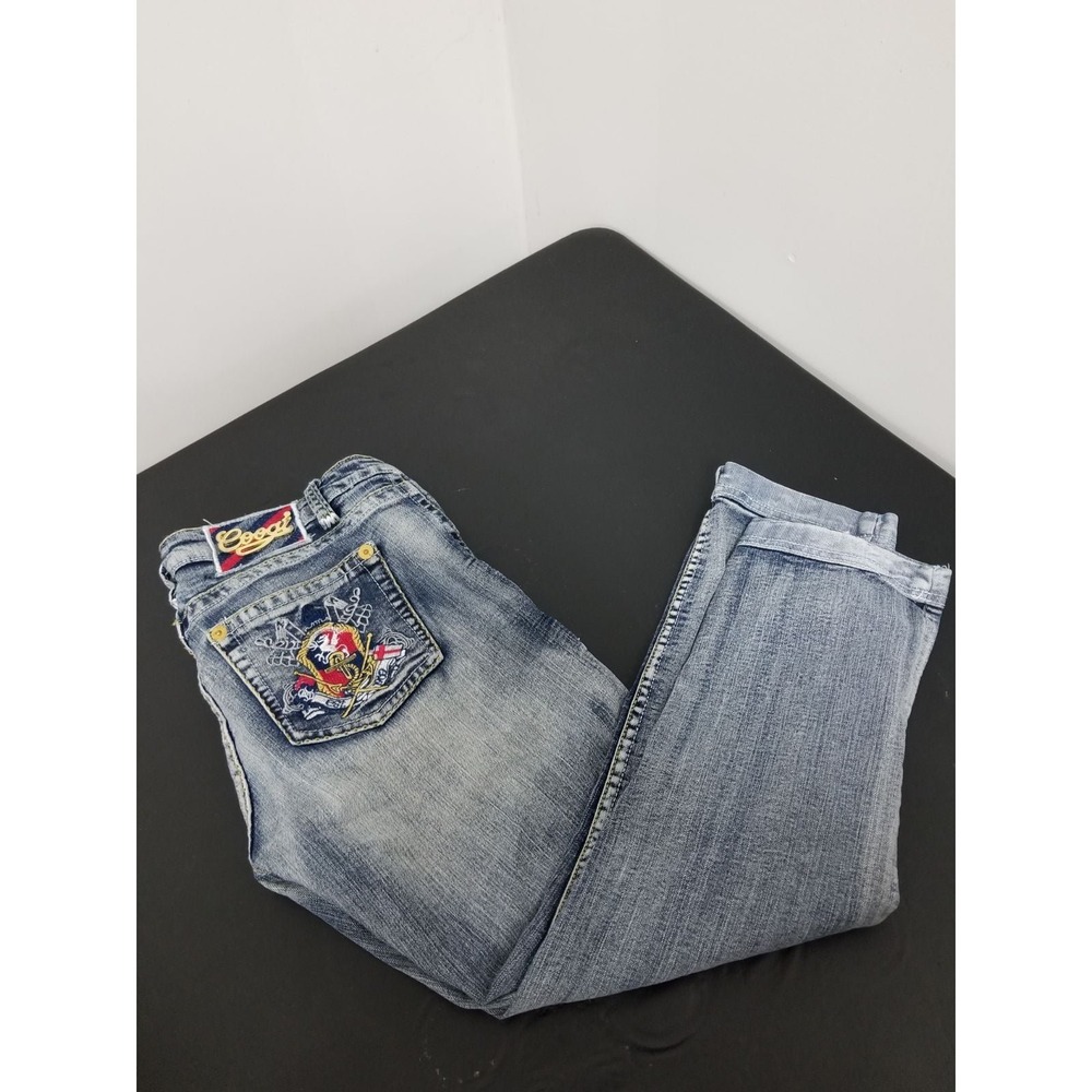 Coogi Capris Embroidered Pockets Sz. 7/8